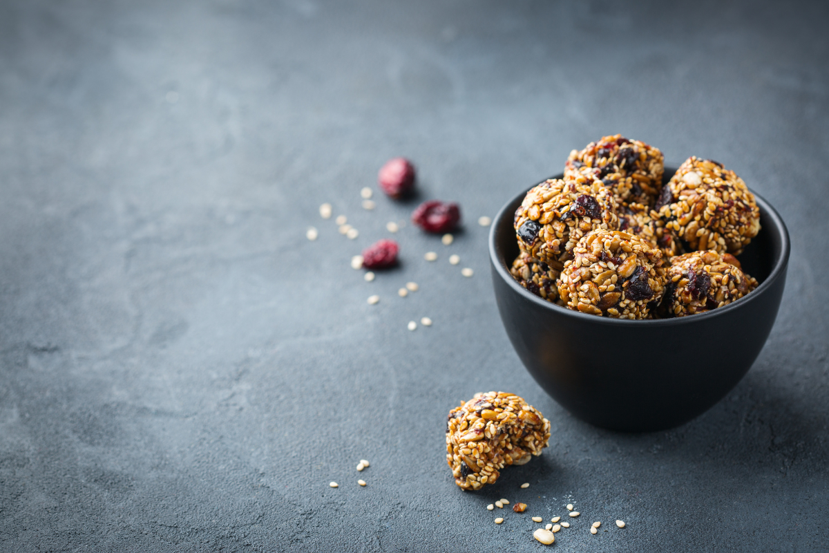 Kollagen bollar - hasselnötter collagen balls recipe recept celloptimum hazelnuts