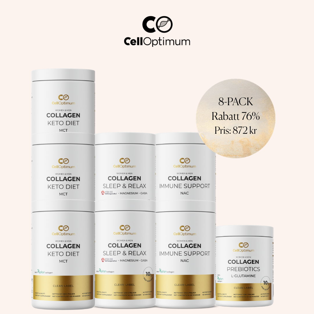 8-pack kollagen (320 portioner)