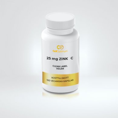 ZINK 25 mg + C - VEGAN 