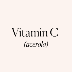 Vitamin C - från acerola körsbärsextrakt (Malpighia glabra)