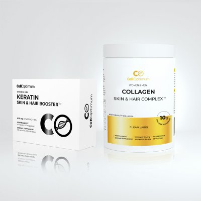 Nagelpaket PREMIUM - Kosttillskott med kollagen, hyaluronsyra, kisel, keratin + vitaminer & mineraler